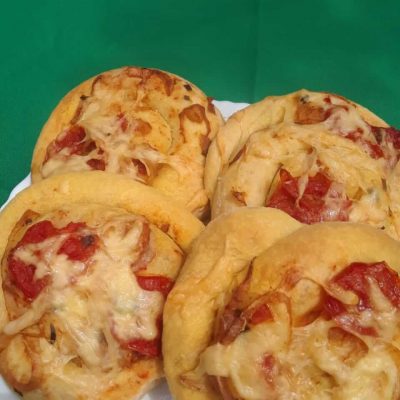 beautiful homemade pizzas created at loja bert located in morro on ilha do maio