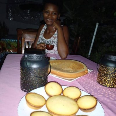 perfect local cakes and beautiful atmosphere at loja bert restaurante on ilha do maio in cape verde