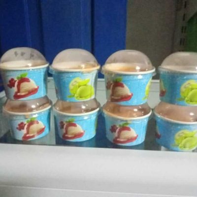 choice of locally made ice cream