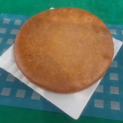 home baked sponge cake handmade by mariama in morro ilha do maio